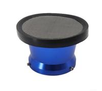 Coupelle Air 50mm pour Carburateur pour moto Coupelle Air 50mm | Alliage aluminium pour robuste, résistant pour usure et déformation, finition élégante noire argentée(blue)