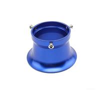 Coupelle Argent 50mm Aluminium pour Moto pour pwk Coupelle Argent(Blue) | Alliage aluminium pour durable, finition argentée, compatibilité pour oko 24-30, diamètre 50mm, résistance corrosion
