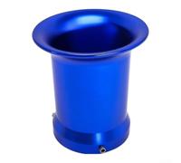 Coupelle Carburateur 55mm Léger 93g Aluminium Coupelle Carburateur | Optimisation flux air, meilleure combustion, réponse moteur rapide, idéal course et ville, durable(Blue)