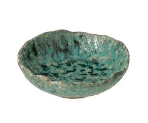 Coupelle Déco en Céramique Naga 20cm Bleu Azur