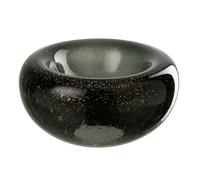 Coupelle Déco en Verre Carol 26cm Noir