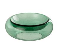 Coupelle Déco en Verre Carol 33cm Vert Émeraude