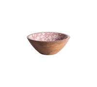 Coupelle Léa rouge en manguier 18 cm