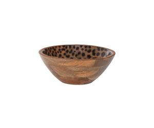 Coupelle Léopard en manguier 18 cm - Table Passion