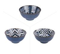 Coupelle Makaha 9,5 cm (lot de 6) - - Bleu - Porcelaine