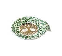Coupelle repose-sachet de thé ou repose cuillère - arbre de vie