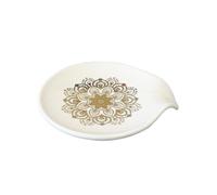 Coupelle repose-sachet de thé ou repose cuillère mandala