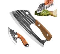 Couperet à Viande - Outil Découpe 2 Pièces Pour Poulet | Hachoir À Viande Découpe,Pour Cuisine Traiteur Plan De Travail Barbecue Grillades Préparation Repas Restaurant Et Appartement