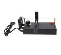Coupeur à Fil Chaud Électrique Portable Noir en Abs et Fer avec Fan