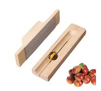 Coupeur De Châtaignes Décortiqueur Portable en Bois