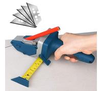 Coupeur de plaques de plâtre, outil de coupe de cloisons sèches, Machine de découpe de plaques de plâtre pratique, coupe-panneaux pour le travail du bois, Outils de coupe de plaques de plâtre avec rub