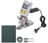 Coupeur de tissu électrique, ciseaux electrique tissu couture | YJ-90B Ciseaux Électrique Tissu Portable Chiffon Ciseaux Rond Tissu Couteau Cutter Cisailles à Lame Diamètre 90mm 220V