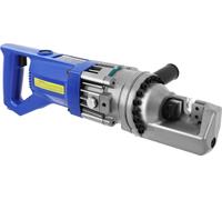 Coupeuse d'armatures électrique portable - Cisaille hydraulique - plage de coupe 4-16 mm - 70 MPa - 900 W - prise 220 V EU - 2200 tr/min - bleu