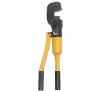 Coupeuse d'armatures hydraulique, force de coupe de 8 tonnes, design compact, jaune