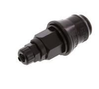 Coupleur d'air DN 5 en laiton Prise femelle 4x6 mm Écrou-union