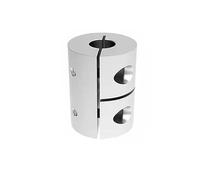 Coupleur d'arbre de haute précision D20L25, 1 pièce, avec 2 vis M3 for servomoteur pas à pas, imprimante 3D, vis mère T8(D20L25-4X6.35)