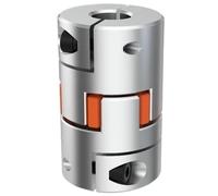 Coupleur de pince à prune Flexible, série CF-03/BW, 1 pièce, D45L66, taille d'arbre, couplage d'arbre à mâchoire CNC 10/12/14/16/18/20/22/24/25mm D45 L66