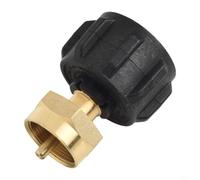 Coupleur de recharge de gaz de camping pour cylindre de 0,5 kg, aucun outil | Compatible avec les barbecues standard, idéal pour le hayon, le camping, les barbecues en plein air, le transfert facile du