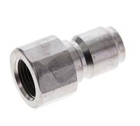 Coupleur DN 12 en acier inoxydable pour pistolet de pulvérisation Bouchon G 3/8 pouce filetage mâle