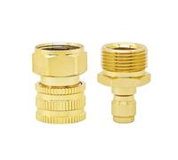 Coupleur en aluminium pour nettoyeur haute pression à dégagement rapide 22 | Ce coupleur en aluminium fournit une connexion sûre et étanche pour vos tâches de nettoyage à haute pression.