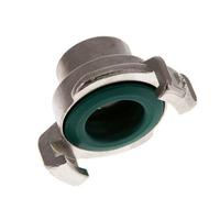 Coupleur femelle 1/2'' GEKA pour tuyau d'arrosage en acier inoxydable