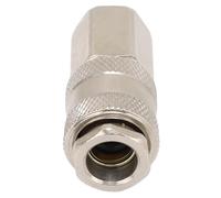Coupleur Femelle NPT 1/4 Standard Industriel en Acier, Raccord de Tuyau d'air Universel pour Compresseur d'air - Coupleur NPT Universel 1/4 de