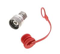 Coupleur hydraulique en acier inoxydable DN 12.5 Bouchon G 1/2 pouce filetage femelle ISO 14541 D M36 x 2