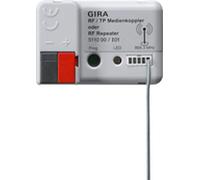Coupleur média RF/TP Gira/répéteur RF KNX, 1 pièce.