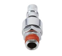 Coupleur rapide pneumatique mâle 1/4" 20PM | Raccord de tuyau d'air rotatif à 360 degrés, connecteur de compresseur for systèmes pneumatiques