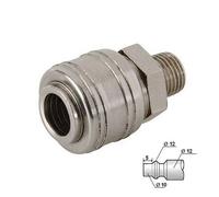COUPLEUR RAPIDE TYPE EURO LINE FILETE MALE 1/4 BSP