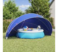Coupole pour piscine, couleur vert armée, dimensions 592 x 590 x 275 cm, pour usage extérieur