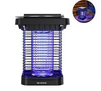 Cour jardin maison - Roame - solaire anti-moustique lampe éclairage extérieur choc électrique anti-moustique ultraviolet piège à m