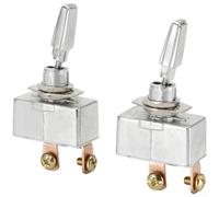Courant élevé pour interrupteur à bascule R13-401-101 pour modification de voiture | Matériau en cuivre 50 A 12 VDC On-Off Autobloquant | Rénovation automobile industrielle (A)