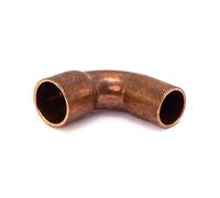 Courbe cuivre 90° mâle / femelle à souder - diamètre 40 mm BRICOZOR