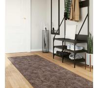Vidaxl Tapis Imprimé Crème 450 X 80 Cm Polyester Et Pvc