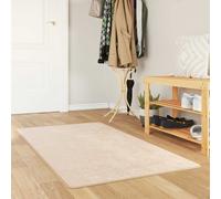 Vidaxl Tapis Imprimé Crème 350 X 80 Cm Polyester Et Pvc