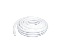 Couronne 25m Blanc Tuyau Piscine PVC Pression Souple Semi-Rigide à coller diamètre 50mm extérieur 5cm