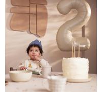 Couronne d'anniversaire en tissu Jeans Blue