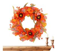 Couronne d'automne Décoration Murale Artificiel pour L'Automne Et