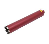 Couronne de carottage Premium Ø 76 mm, profondeur de perçage 410 mm, épaisseur de paroi 4 mm, foret humide pour béton, maçonnerie, brique, pierre, couronne de forage diamantée avec dents plates et