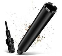 Couronne de Forage 44mm, SDS Plus, L460mm Sec/Humide Trépan Diamant 1¼"UNC | Forage à carotteuse anti-blocage & soudage laser, pour béton armé, maçonnerie, carreau, scie cloche, mèche carottier