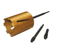 Couronne de forage diamantée, Foret carotteur 132 mm, Couronne de forage SDS Plus, sans foret de centrage