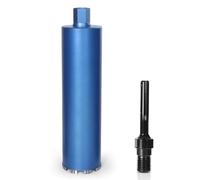 Couronne de Forage diamantée 1 ¼" UNC Ø102 mm/L460 mm avec adapt. SDS-Max | Sec et Humide Foret Trépan diamant de Carottage pour Carotteuse - Percer Béton, Armé Granit, Pierre Dure, Maçonnerie