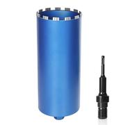 Couronne de Forage diamantée 1 ¼" UNC Ø182 mm/L460 mm avec adapt. SDS-Plus | Sec et Humide Foret Trépan diamant de Carottage pour Carotteuse - Percer Béton, Armé Granit, Pierre Dure, Maçonnerie