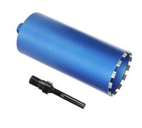 Couronne de Forage diamantée 1 ¼" UNC Ø200 mm/L460 mm avec adapt. SDS-Max | Sec et Humide Foret Trépan diamant de Carottage pour Carotteuse - Percer Béton, Armé Granit, Pierre Dure, Maçonnerie