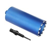 Couronne de Forage diamantée 1 ¼" UNC Ø200 mm/L460 mm avec adapt. SDS-Plus | Sec et Humide Foret Trépan diamant de Carottage pour Carotteuse - Percer Béton, Armé Granit, Pierre Dure, Maçonnerie