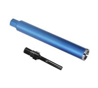 Couronne de Forage diamantée 1 ¼" UNC Ø62 mm/L460 mm avec adapt. SDS-Max | Sec et Humide Foret Trépan diamant de Carottage pour Carotteuse - Percer Béton, Armé Granit, Pierre Dure, Maçonnerie