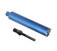 Couronne de Forage diamantée 1 ¼" UNC Ø92 mm/L460 mm avec adapt. SDS-Max | Sec et Humide Foret Trépan diamant de Carottage pour Carotteuse - Percer Béton, Armé Granit, Pierre Dure, Maçonnerie