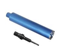 Couronne de Forage diamantée 1 ¼" UNC Ø92 mm/L460 mm avec adapt. SDS-Plus | Sec et Humide Foret Trépan diamant de Carottage pour Carotteuse - Percer Béton, Armé Granit, Pierre Dure, Maçonnerie