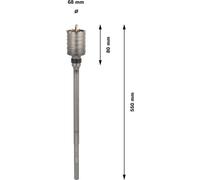 BOSCH Couronnes de forage PRO SDS max-5 68 x 80 x 420 mm F00Y145195